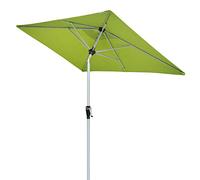 Doppler Active Auto Tilt - Parasol à manivelle idéal pour le balcon - Imperméable - Pliable - 210 x 140/210 cm - Environ 210 x 140/210 cm, Fresh Green, 210x140 cm