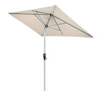 Doppler Active Auto Tilt - Parasol à manivelle idéal pour le balcon - Imperméable - Pliable - 210 x 140 cm