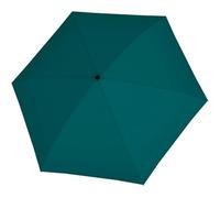 Doppler Fiber Compact Mini Parapluie de poche 16 cm bleu pétrole