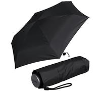 Doppler Parapluie de poche Super Mini – Fibre, ultra léger et petit – Simply Black