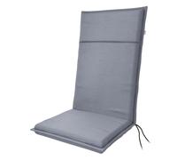 Doppler Coussin pour Chaise Haute Life 119x48x4cm - de Jardin avec Rembourrage de 4cm | Haute avec Sangle de Maintien du Dossier et Liens de Fixation | résistant aux UV