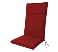 Doppler Coussin pour Chaise Haute Life 119x48x4cm - de Jardin avec Rembourrage de 4cm | Haute avec Sangle de Maintien du Dossier et Liens de Fixation | résistant aux UV