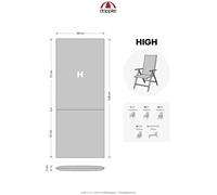 Doppler Coussin Pour Dossier Haut Spot D-6118 Multicolore