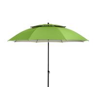 Doppler derby Windprofi Parasol pour plage, balcon et terrasse - 200 cm - Vert pomme - Réglable en hauteur - Avec protection UV - Parasol pliable - Pour plage et piscine extérieure