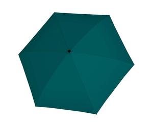 Doppler Fiber Compact Mini Parapluie de poche 16 cm bleu pétrole