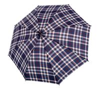 doppler Flex Automatic Check Umbrella Blue / Ecru