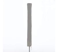 Doppler Housse de parasol de jardin basique pour parasol jusqu'à 350 cm - Pour une protection parfaite du parasol - Résistant aux intempéries - Gris clair
