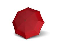 Doppler parapluie de poche Carbonsteel Magic Uni - Extrêmement stable - Ouverture et fermeture automatique - Rouge