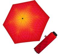 doppler Parapluie de poche Carbonsteel Mini Slim Fusion Red / Yellow rouge