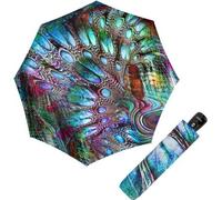 doppler Parapluie de poche Fiber Magic Pavone multicolore