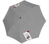 doppler Parapluie de poche Fiber Magic Take Me To Paris noir blanc