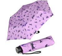 Doppler Parapluie de poche Havana Kids Reflex pour enfant, Chevaux, 92 cm