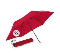 Doppler Parapluie de poche Zero 99 Flat I Parapluie ultra léger I Petit parapluie I Mini parapluie I Facile à ouvrir I Plat & compact