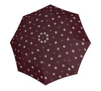 Doppler Parapluie 'Fiber Flex Long AC' aubergine / blanc, Taille One Size