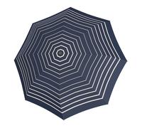 Doppler Parapluie 'Fiber Flex Long AC' bleu foncé / blanc, Taille One Size