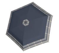 doppler parapluie Fiber Magic Timeless Hahnentritt Blue