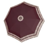 doppler parapluie Fiber Magic Timeless Hahnentritt Red