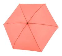 Doppler Super Mini Fiber Compact Parapluie de poche léger et petit, Corail fluo, 92 cm, minimaliste, moderne