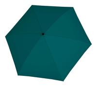 Doppler Fiber Compact Mini Parapluie de poche 16 cm bleu pétrole