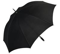 Doppler Parapluie long en fibre de verre Golf, Noir , 130 cm, Traditionnel