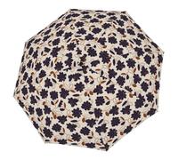 Doppler Parapluie pliant - Ouverture et Fermeture Automatiques - Tissu Pongé Imperméable - Convient pour un Sac a dos Voyage - 8 baleines en fibre - Voyage Accessoires - Toile de 98 cm - Fleurir