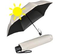 Doppler parapluie Zero Magic Sun Uni Solid Macadamia Beige/Black