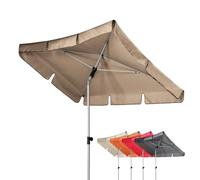 Doppler Parasol carré Active Auto Tilt 180 x 120 cm - système coulissant automatique pratique, réglable en hauteur, protection UV SPF 50+, polyester résistant aux intempéries