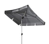 Doppler Parasol carré Active Auto Tilt 180 x 120 cm - système coulissant automatique pratique, réglable en hauteur, protection UV SPF 50+, polyester résistant aux intempéries