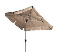 Doppler Parasol carré Active Auto Tilt 180 x 120 cm - système coulissant automatique pratique, réglable en hauteur, protection UV SPF 50+, polyester résistant aux intempéries