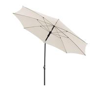 Doppler parasol pour le jardin pour balcon Rethink 200cm naturel - Parasol rond pour balcon & terrasse - Parasol durable - Parasol de balcon avec ouverture manuelle - Avec housse