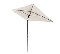 Doppler Parasol Rethink 180x120cm en Naturel, rectangulaire et inclinable, Ouverture Manuelle, Housse Incluse - pour Balcon, terrasse ou Jardin