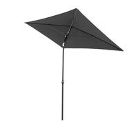 Doppler Parasol Rethink, rPET, 180x120 cm, Gris foncé