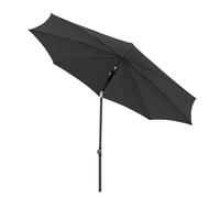 Doppler Parasol Rethink, rPET, 200 cm, Gris foncé