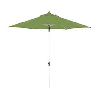 Doppler Parasol rond diamètre 220 cm, pliable avec manivelle, en aluminium, protection UV 80+, toile polyester résistante à la pluie - pour jardin