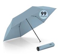 Doppler zero,99 Mini Parapluie de Poche Pliant, Ultraléger et Compact | Parapluie pliant ultraléger d'environ 99 g, compact, se glisse dans un sac ou une poche et se range dans sa housse fournie