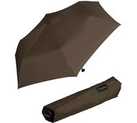 doppler Parapluie de poche Zero 99 - Poids de seulement 99 grammes - Stable - Coupe-vent - 21 cm, Moka, 90 cm