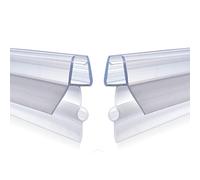 DOPPOSO Joint de rechange pour porte de douche - 2 x 80 cm - Pour porte de douche de 4 mm/5 mm/6 mm d'épaisseur - Avec joint de douche hydrofuge - Protection contre les courants d'air - Transparent -