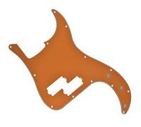 Dopro 13 trous Pickguard pour guitare basse Precision Bass PB P Bass Plaque anti-rayures convient aux guitares basses Fender Precision USA/Mexicaine Orange 3 plis
