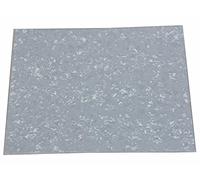 Dopro 25 x 20 cm Pickguard auto-adhésif pour guitare acoustique WhitePearl