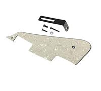 Dopro Aged Pearl LP Pickguard de guitare avec support noir pour Epiphone Les Paul