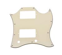 Dopro American Standard SG Pickguard complet pour guitare USA GB SG Special Blanc vieilli 3 couches