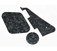 Dopro Black Pearl LP Pickguard et plaque arrière pour Gibson Les Paul