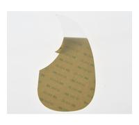 Dopro Clear Teardrop Acoustic Guitar Pickguard Plaque gratter transparent avec auto-adh sif