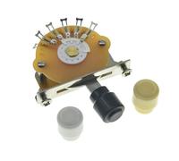Dopro Commutateur de sélecteur de lame de guitare 4 voies pour ST/Tele/Guitares électriques 3 embouts de barillet