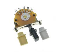 Dopro Commutateur de sélecteur de lame de guitare 4 voies pour ST/Tele/Guitares électriques 3 embouts