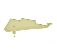 Dopro Guitare LP Pickguard et support LP en acier inoxydable avec vis de montage en acier doré pour USA Les Paul Gold Mirror 1 pli