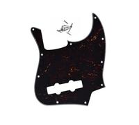 Dopro Jazz Bass J Bass Pickguard pour Basse Jazz USA/Mexicaine 4 Cordes FD Jazz Bass Dark Tortoise