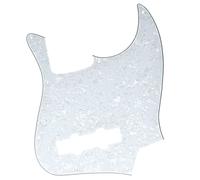Dopro Jazz Bass J Pickguard pour basse USA/Mexicain 4 cordes FD Jazz Bass Blanc nacré