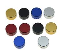 Dopro Lot de 10 capuchons de protection en aluminium pour pédale d'effet guitare - Multicolore