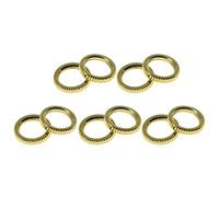 Dopro Lot de 10 écrous à bascule pour guitare Switchcraft 38,1 x 81,3 cm